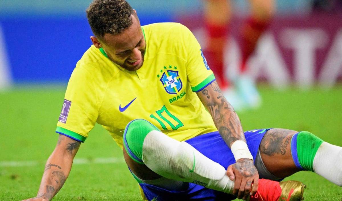 Doloroso: Neymar deja al descubierto en redes sociales la “evolución” de su terrible lesión en Brasil - Serbia