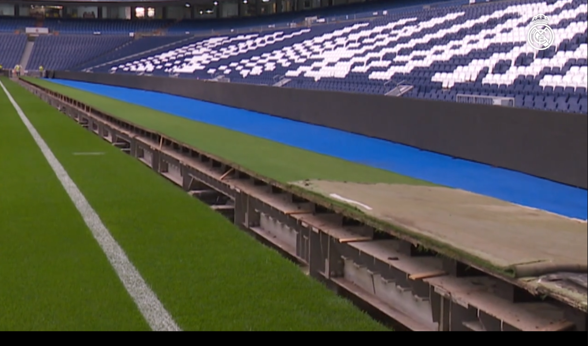 ¡Impresionante y de primer mundo! Así es el espectacular césped retráctil del nuevo Santiago Bernabéu, casa del Real Madrid