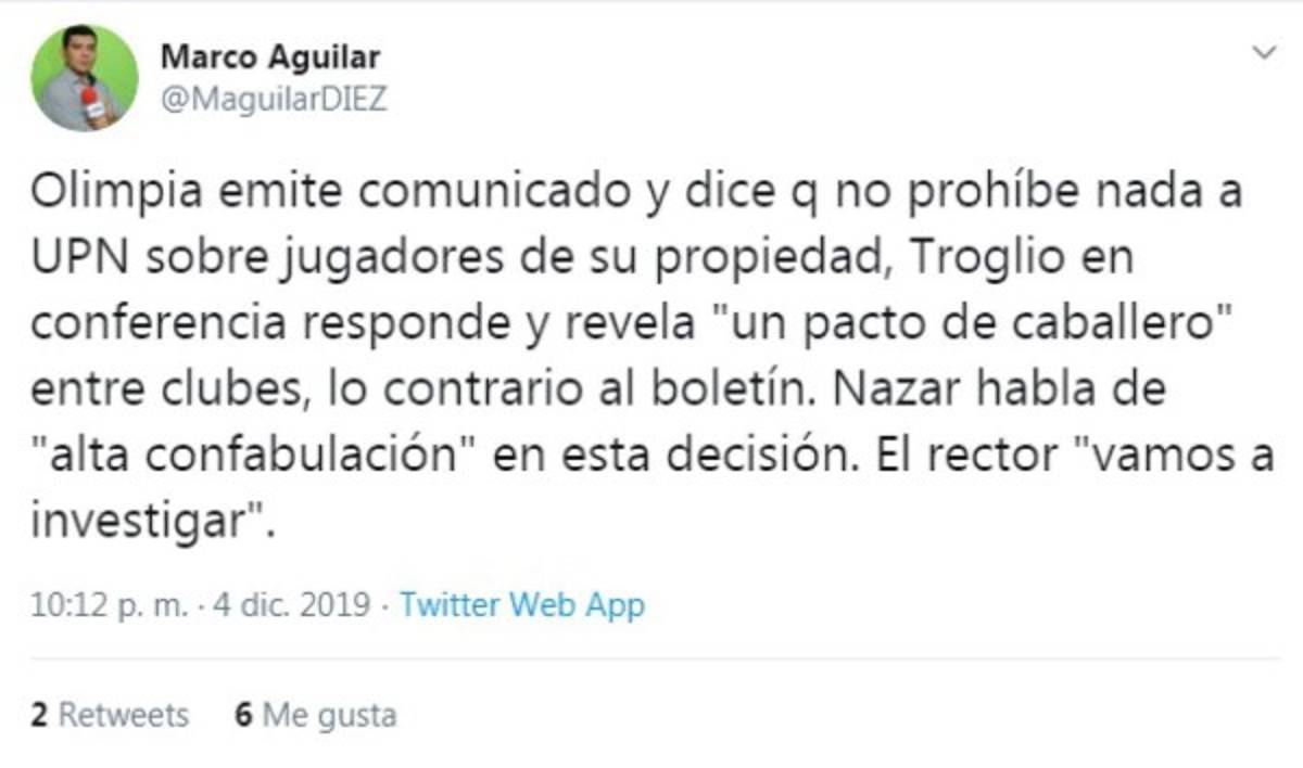 Lo que dijeron los periodistas de Honduras sobre la polémica Pinto-Olimpia