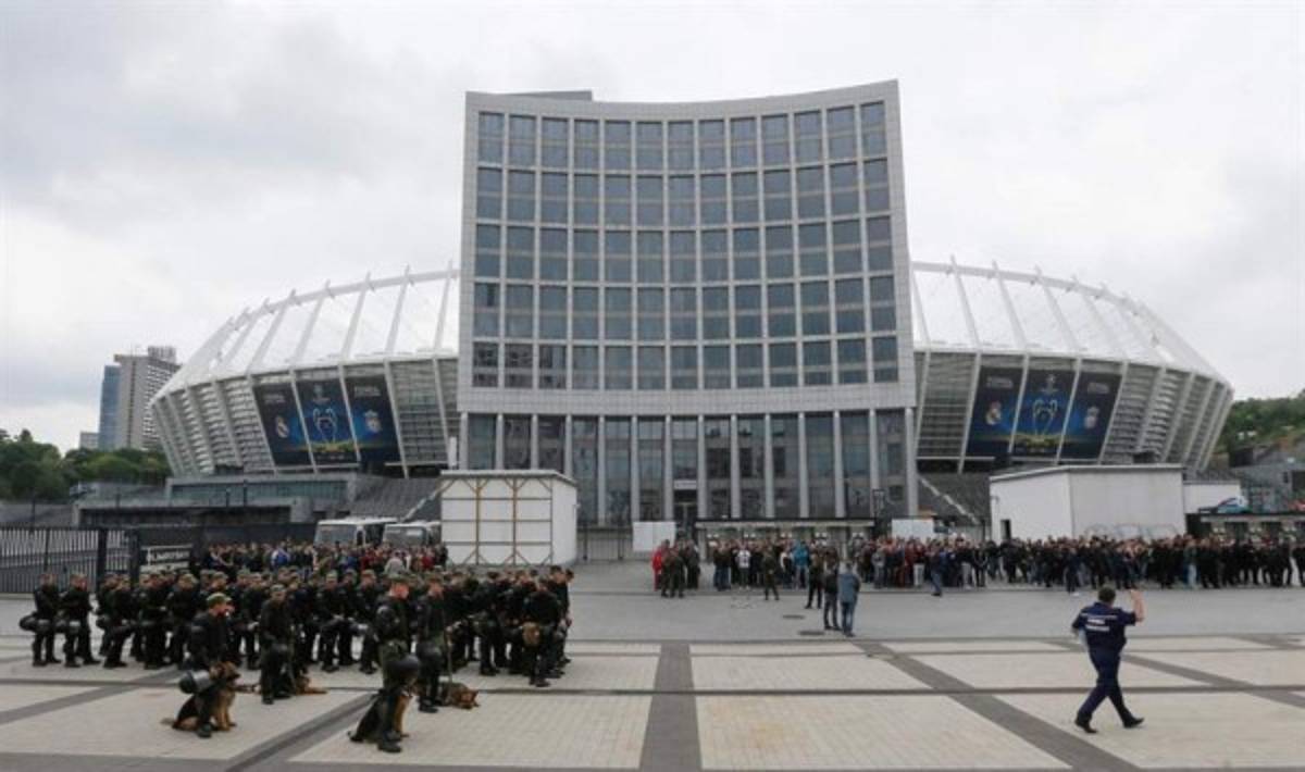 Kiev, lista para recibir la final de la Champions League entre Real Madrid y Liverpool