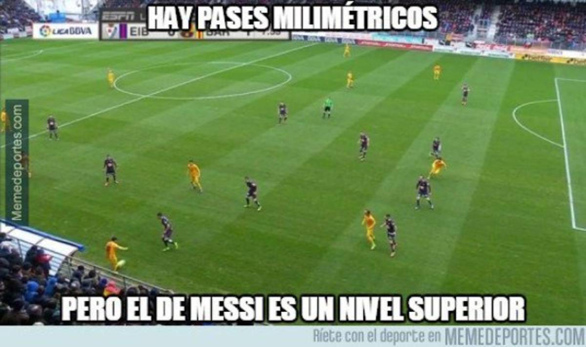 Divertidos 'Memes' con el doblete de Messi y el triunfo del Barcelona