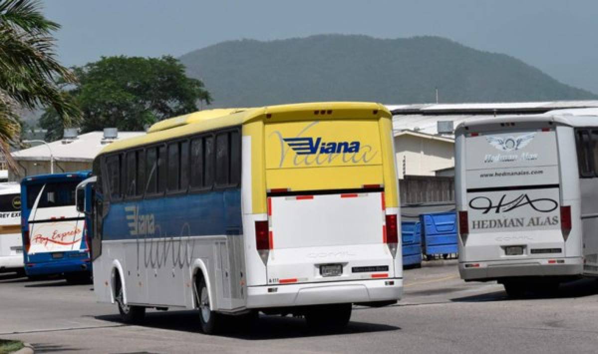 Las empresas de buses interurbanos que volverán a trabajar este lunes en Honduras