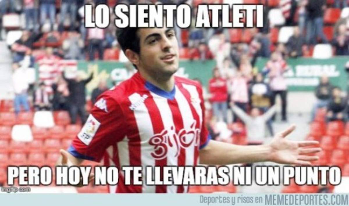 Los mejores memes de la derrota del Atlético de Madrid en Gijón  