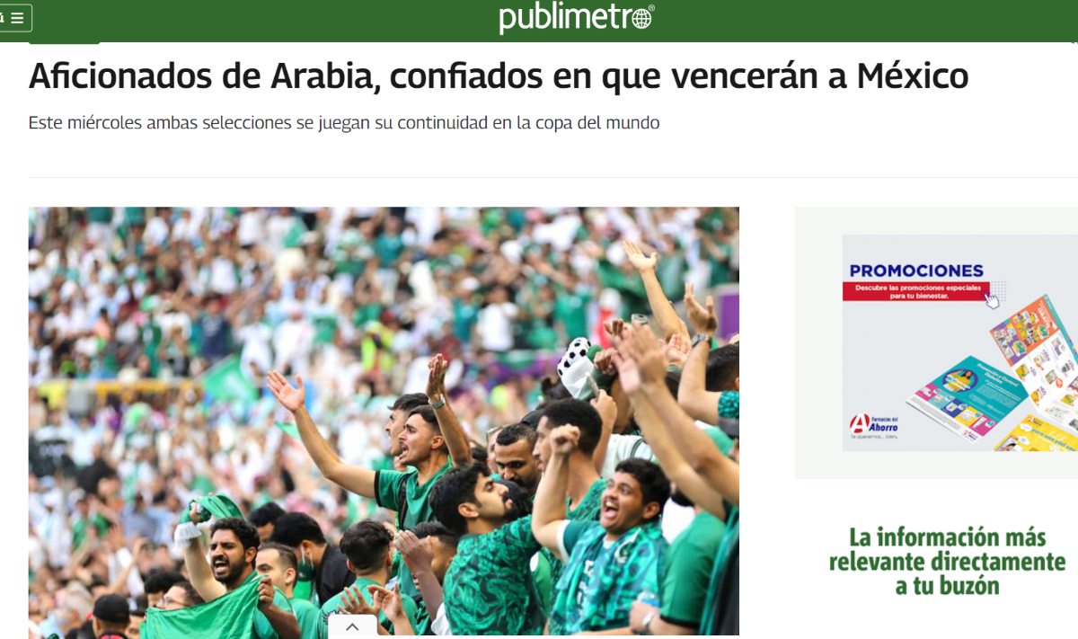 “A ganar y a rezar”, así amanecieron las portadas de los diarios mexicanos previo al juego ante Arabia Saudita