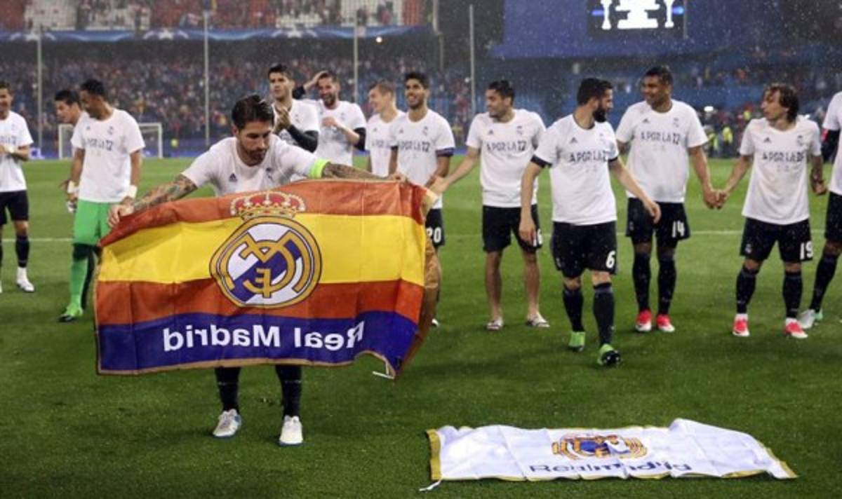 LO QUE NO SE VIO POR TV: Polémico festejo del Real Madrid en el Calderón