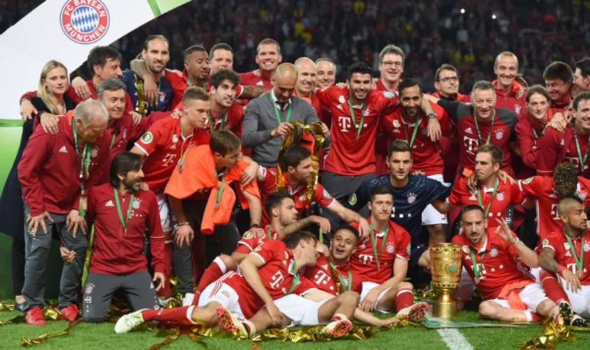 Guardiola se despide con doblete del Bayern Múnich