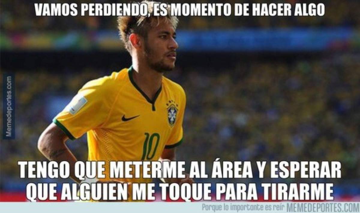 Más memes: Siguen las burlas contra Neymar y Brasil por la eliminación del Mundial