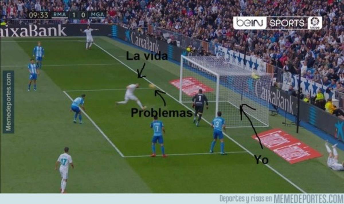 ¡No perdonan! Los divertidos memes del sufrido triunfo del Real Madrid sobre el Málaga