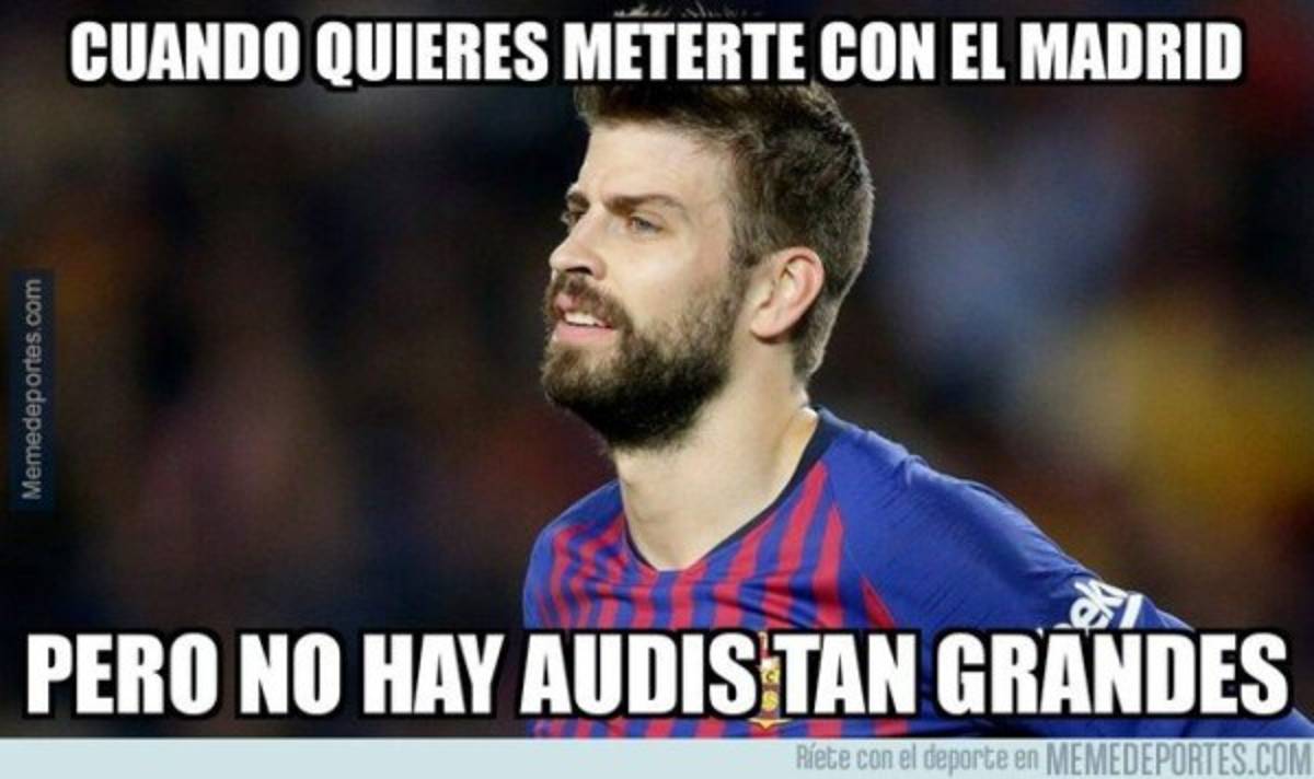 ¡Hasta Shakira! Los memes siguen masacrando al Real Madrid tras perder el Clásico