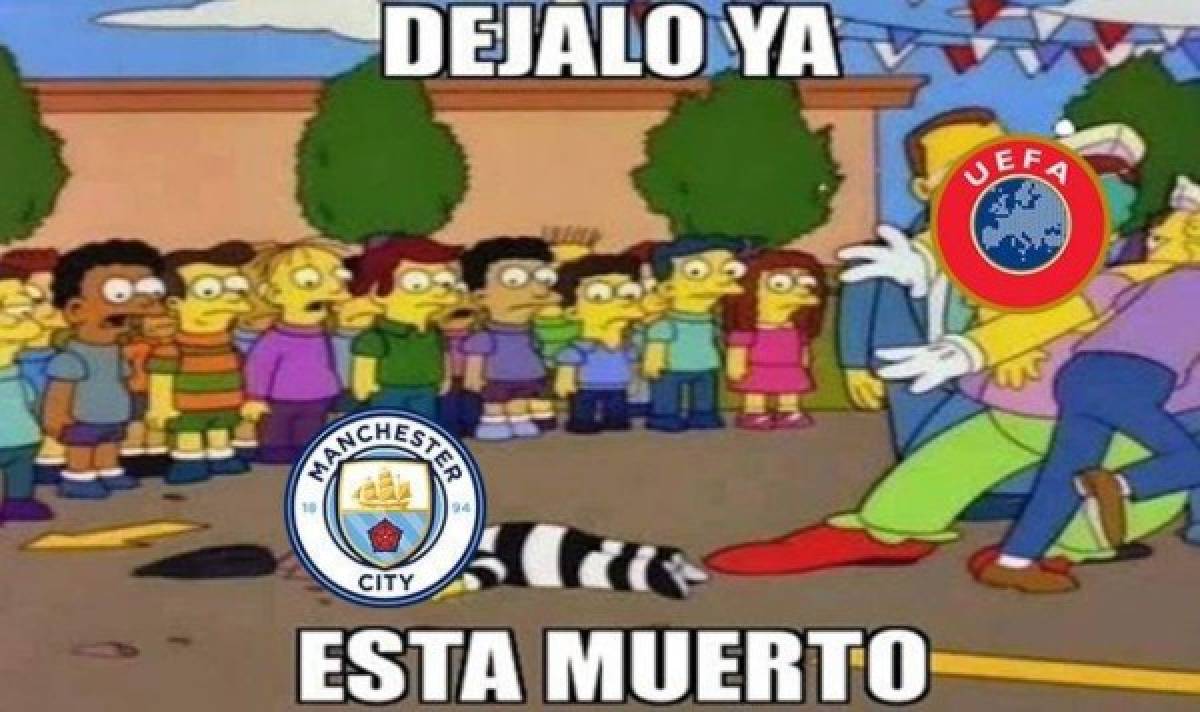 Los memes destrozan al Manchester City y a Pep Guardiola tras la dura sanción de la UEFA