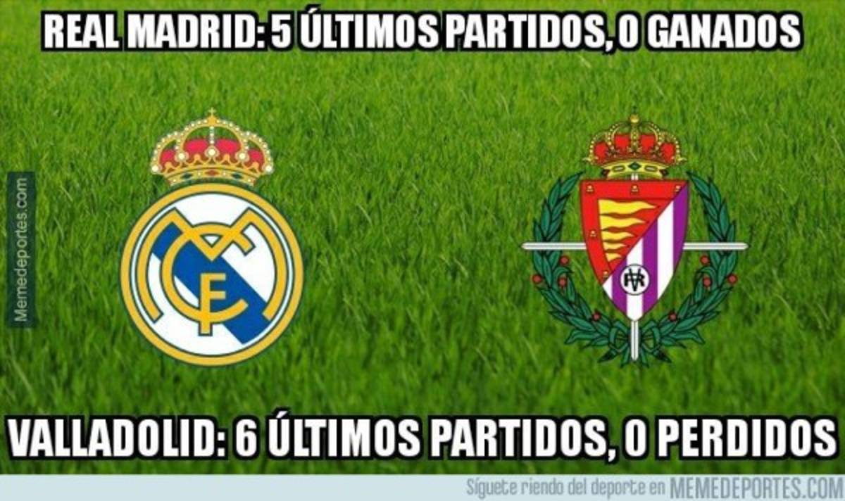 Los memes del sufrido triunfo del Real Madrid ante el Valladolid