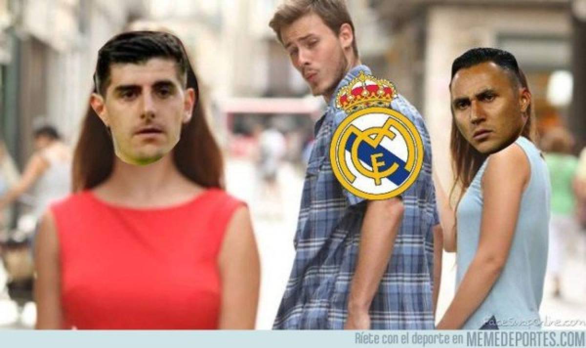 Memes: Acribillan a Navas tras el fichaje de Courtois con el Real Madrid