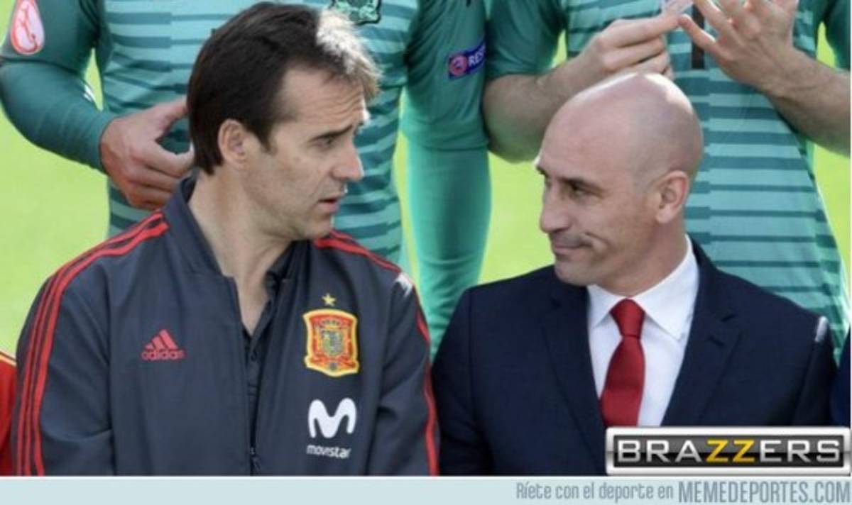 Crueles memes del despido de Lopetegui de la selección de España donde no se salva el Real Madrid