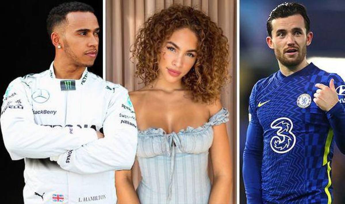 Cazados por un error: El descuido de la exnovia de Lewis Hamilton con un crack del Chelsea