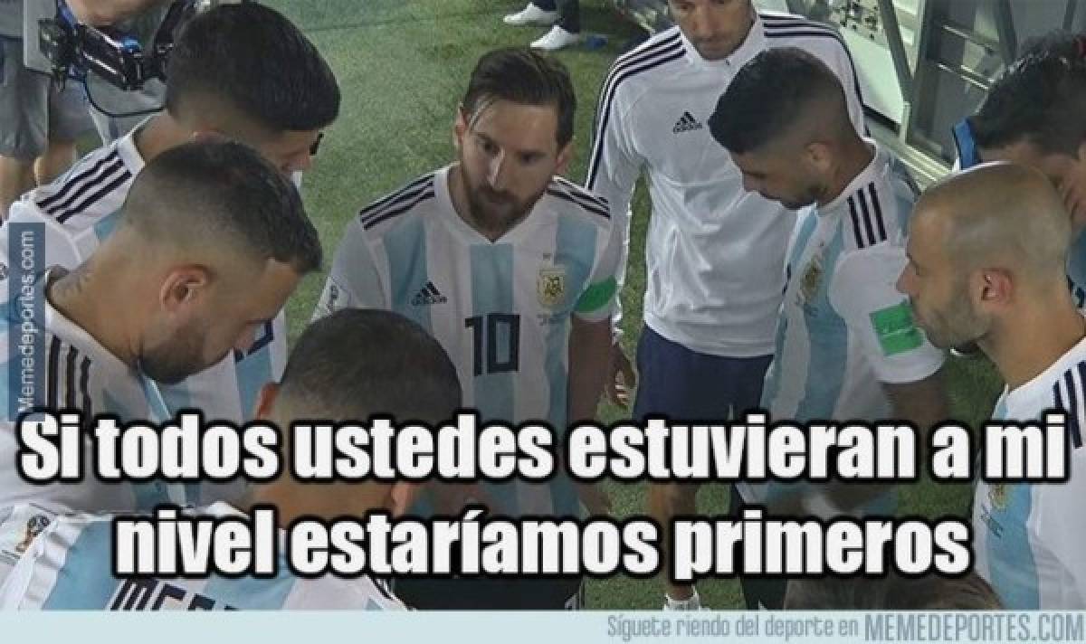 Los otros memes que no has visto de Messi y Maradona tras el Argentina-Nigeria