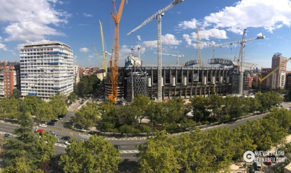 El Bernabéu, listo para el regreso del fútbol: Así va la transformación del estadio del Real Madrid