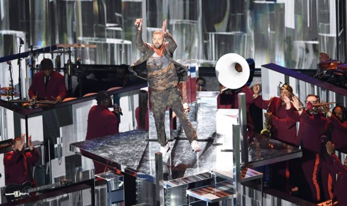 Las mejores imágenes del show de Justin Timberlake en el medio tiempo del Super Bowl