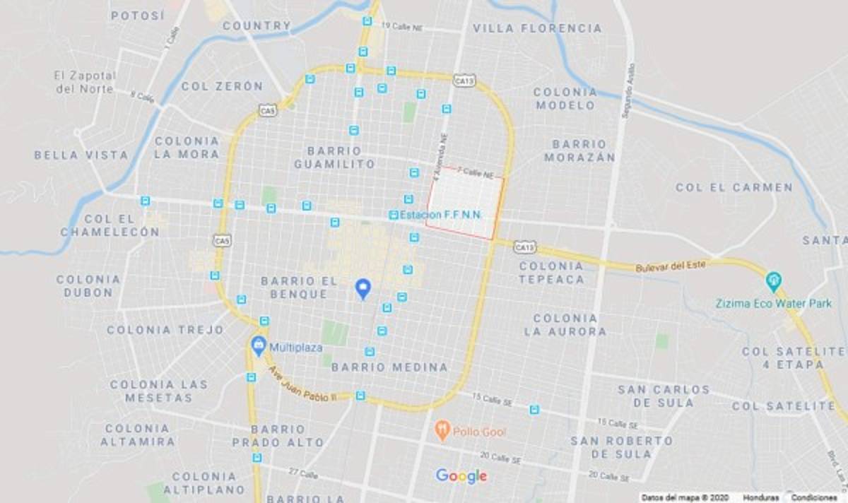 Los 13 barrios y colonias de San Pedro Sula donde se han confirmado casos de coronavirus