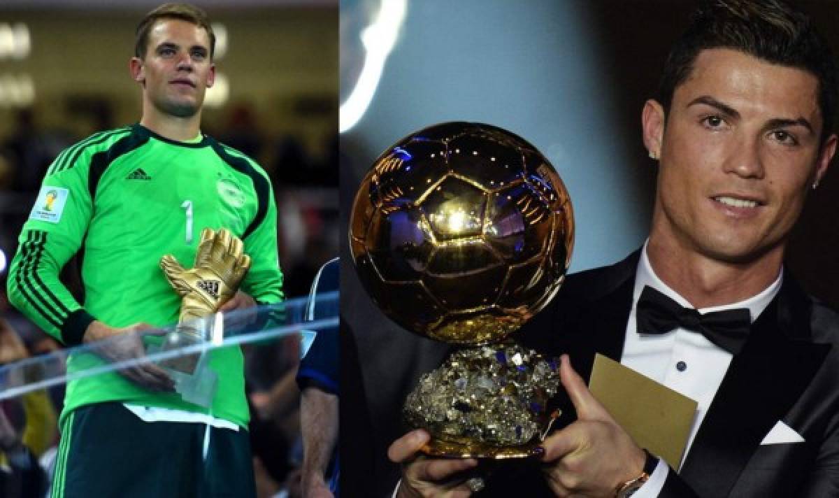 Si Messi y Cristiano no existieran, ellos habrían ganado el Balón de Oro