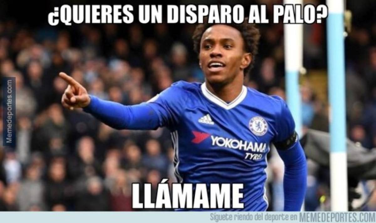 William y Dembele, protagonistas de los memes del Chelsea-Barcelona