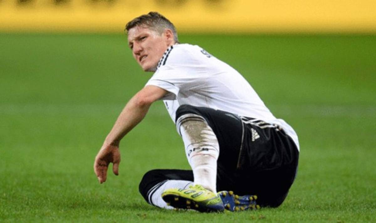 Lesión de Schweinsteiger preocupa a Alemania previo al Mundial