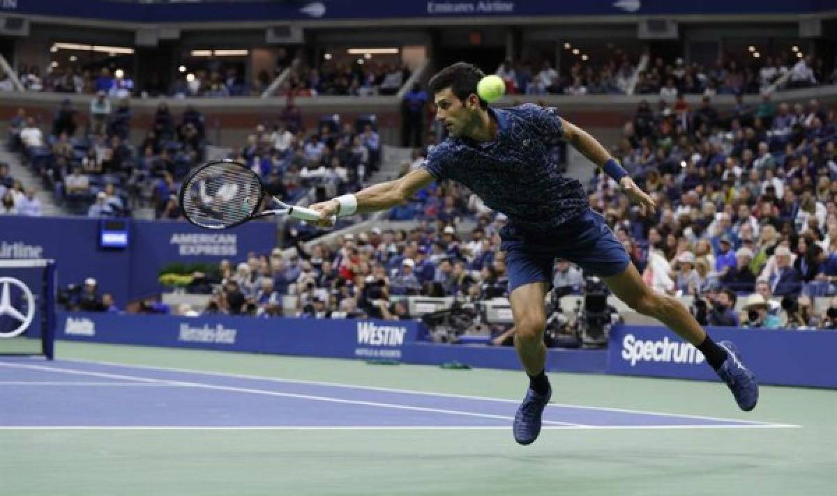 Novak Djokovic y las imágenes imperdibles de la final del US Open