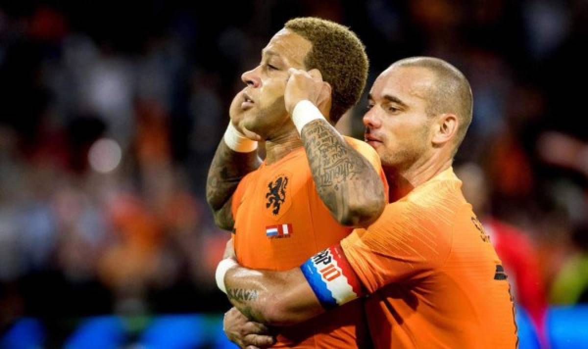 En fotos: Así fue último partido de Wesley Sneijder con la selección de Holanda