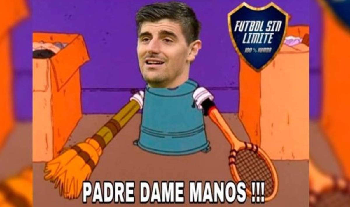 Los memes hacen pedazos al Real Madrid y a Courtois tras el baile que les dio el PSG
