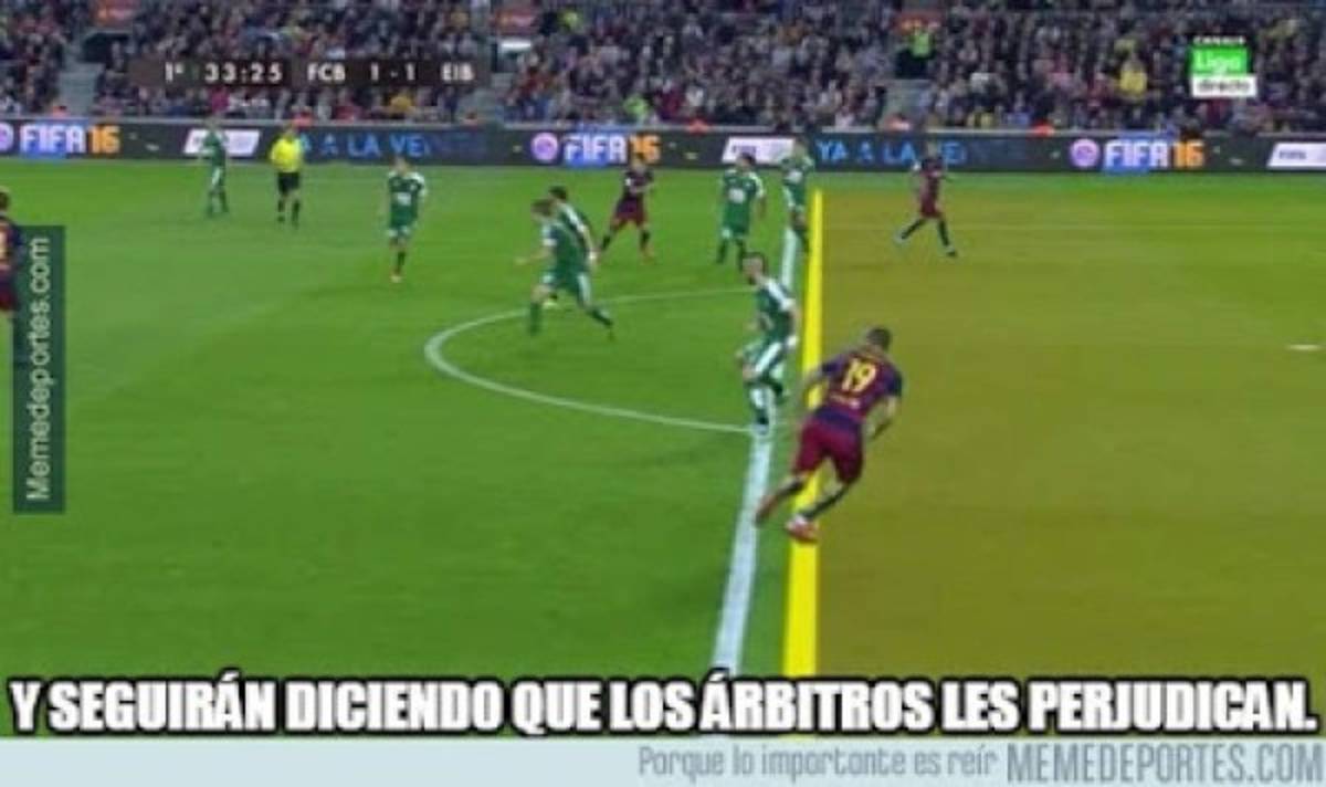Luis Suárez se robó el show con el Barcelona y también con los memes