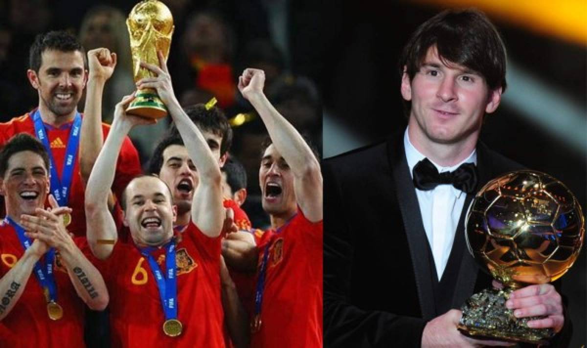 Si Messi y Cristiano no existieran, ellos habrían ganado el Balón de Oro