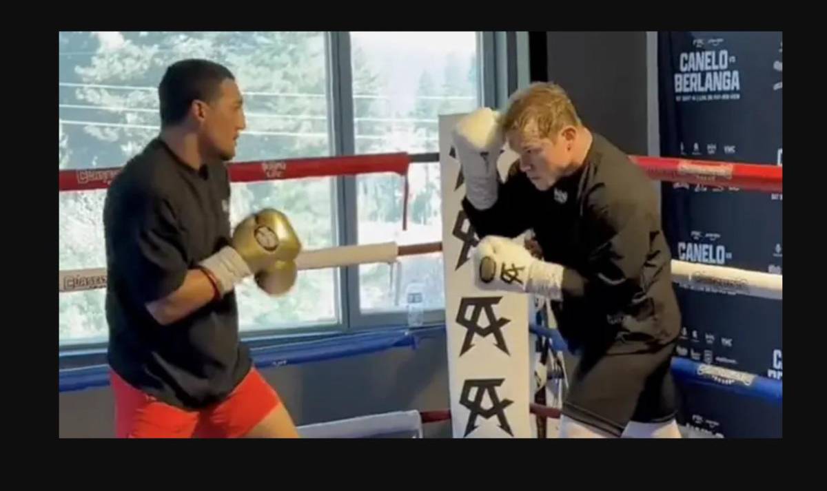 ¡Combate de lujo! El boxeador mexicano Canelo Álvarez se sube al ring con Teófimo López