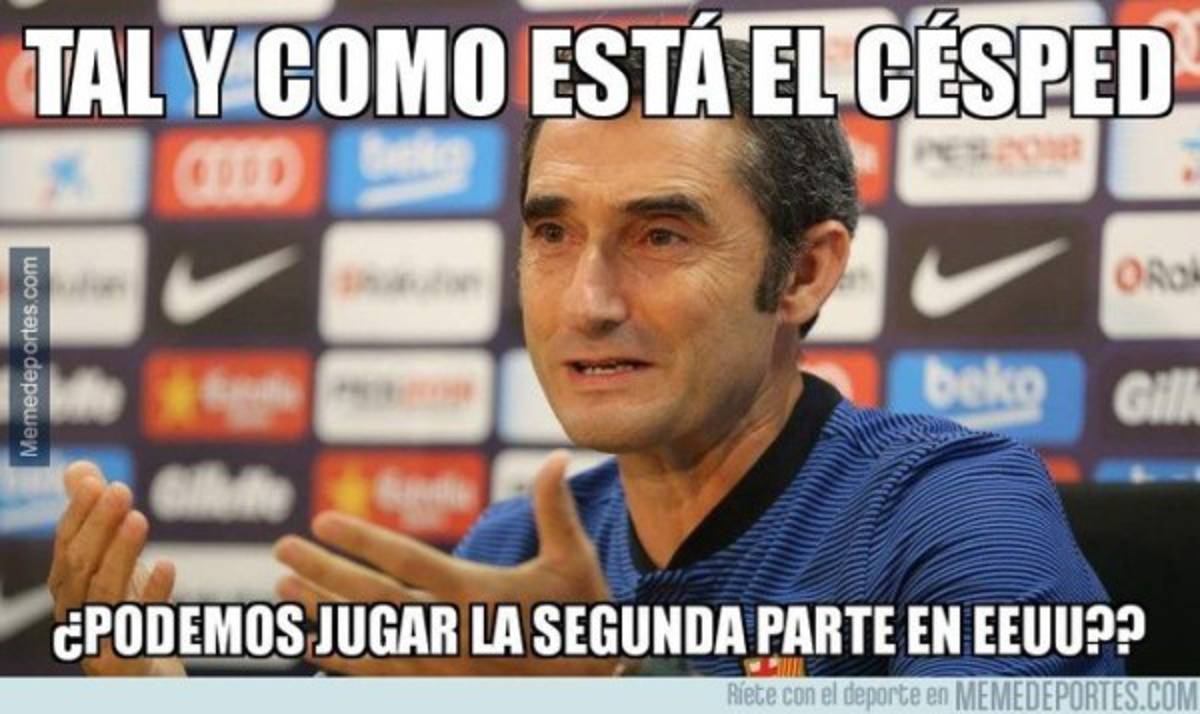 Los memes atacan a Xavi y a la cancha del José Zorrilla tras el Valladolid-Barcelona