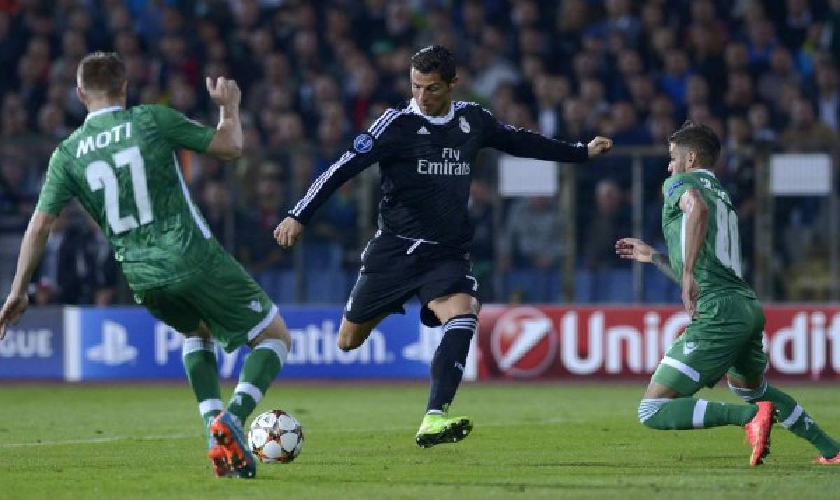 Real Madrid gana ante Ludogorets en partido de la UEFA Champions League