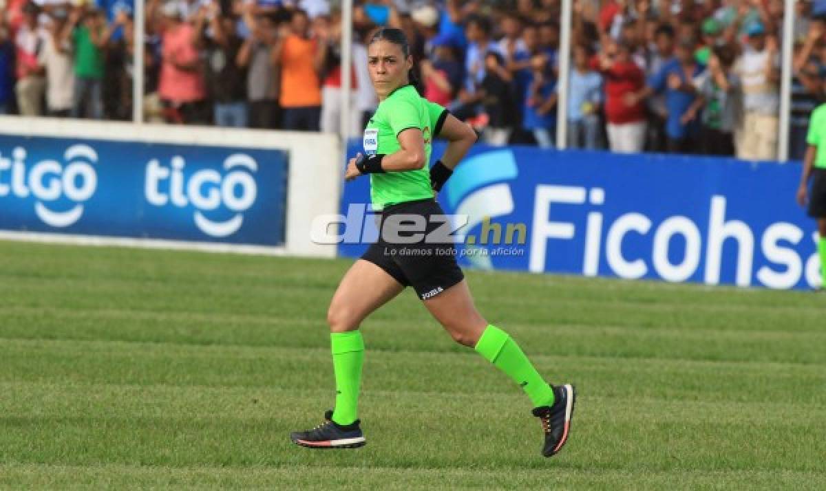 FOTOS: Así fue el debut de Melissa Pastrana en la Liga Nacional de Honduras
