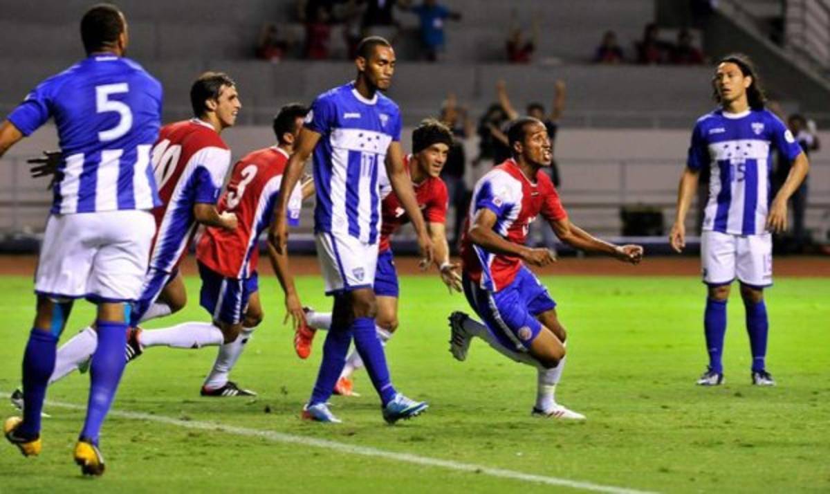 Honduras supera a Costa Rica en los últimos 10 encuentros de eliminatoria