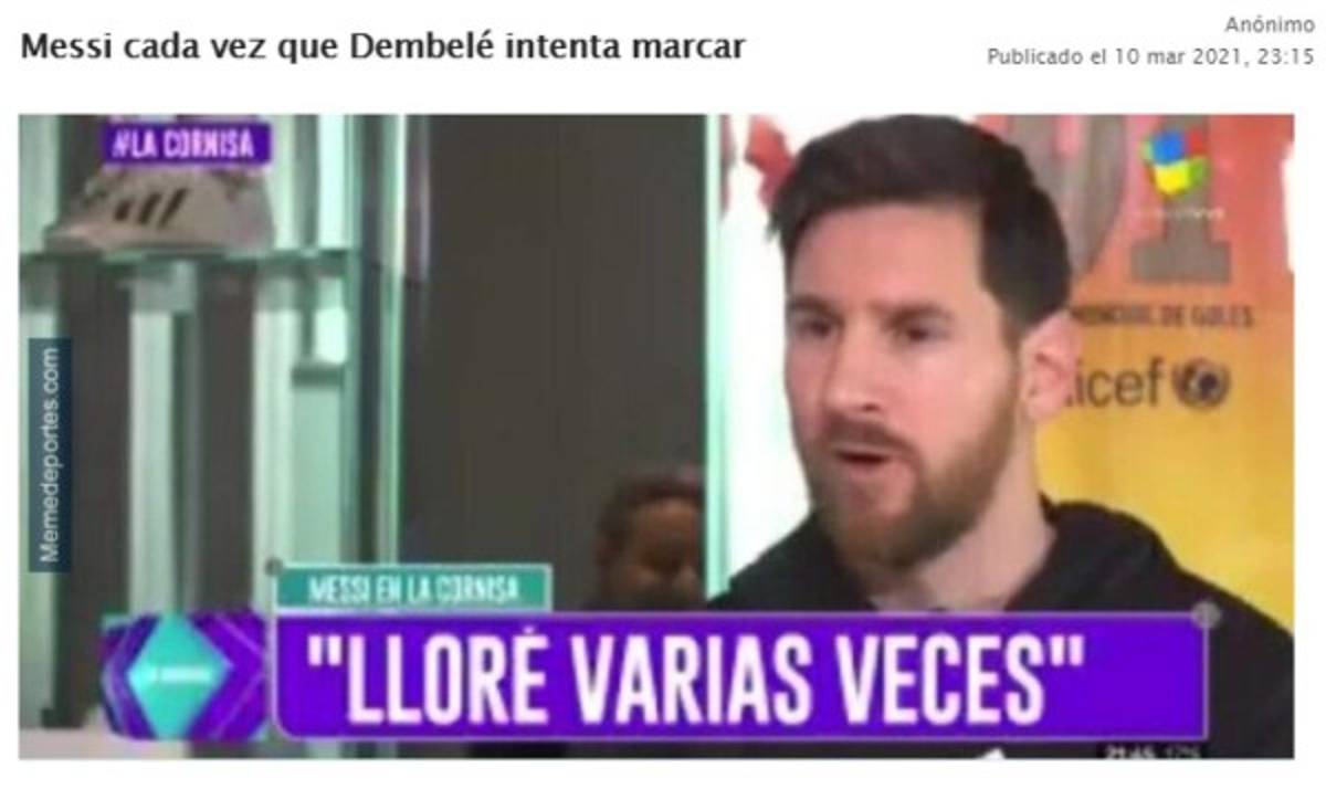 Messi estalla las redes: los otros memes de la dolorosa eliminación del Barcelona en Champions