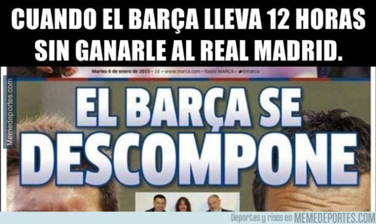 ¡Hasta Shakira! Los memes siguen masacrando al Real Madrid tras perder el Clásico
