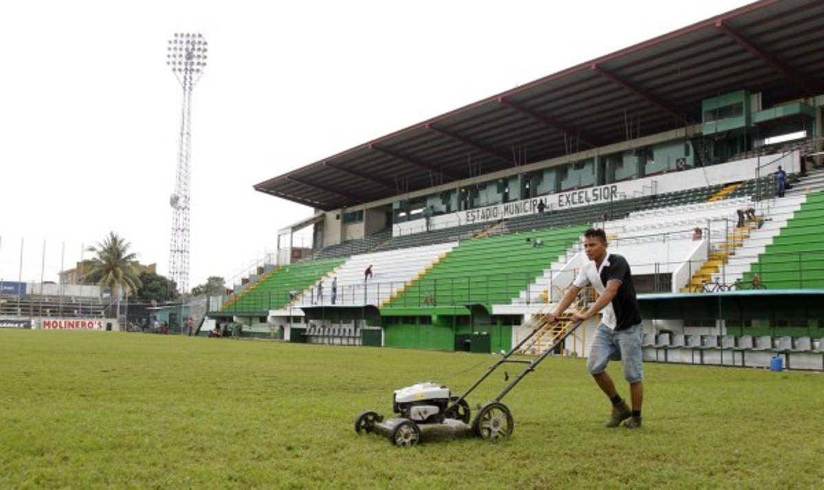 Estadio Excélsior se engalana para vivir su primera final del fútbol de Honduras