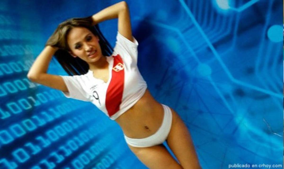 ¡Espectacular! La novia de Perú que apoyará con todo en Rusia