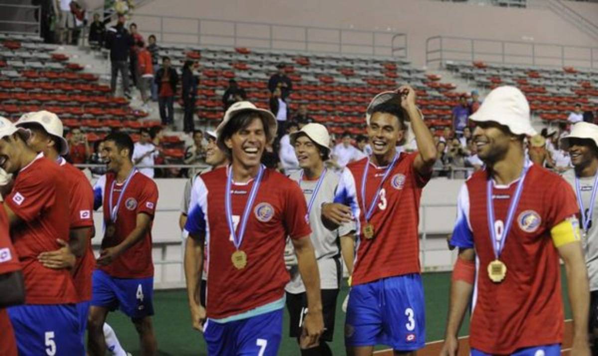 Los campeones de la Copa Centroamericana de Naciones