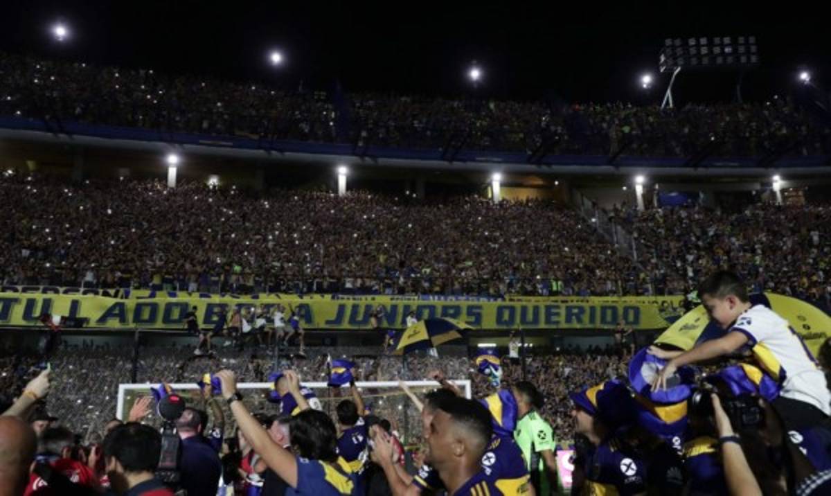 Boca campeón: Locura tremenda en La Bombonera, show de Maradona y River llora