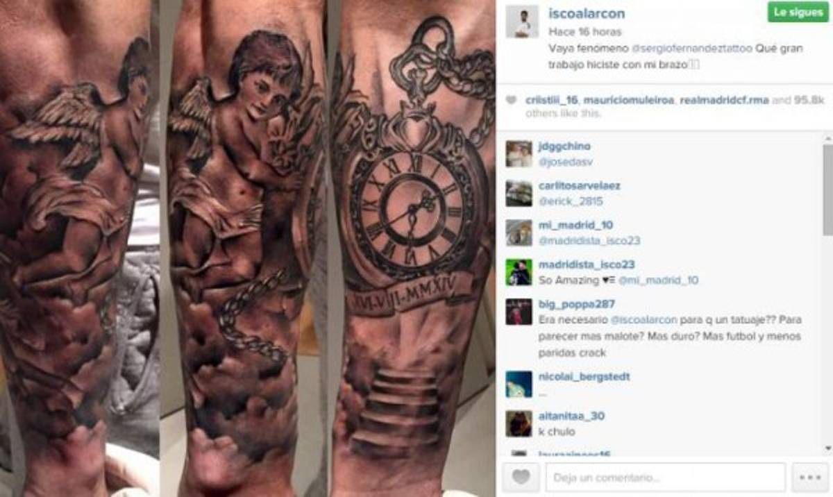 Los tatuajes más extraños del clásico Barcelona-Real Madrid