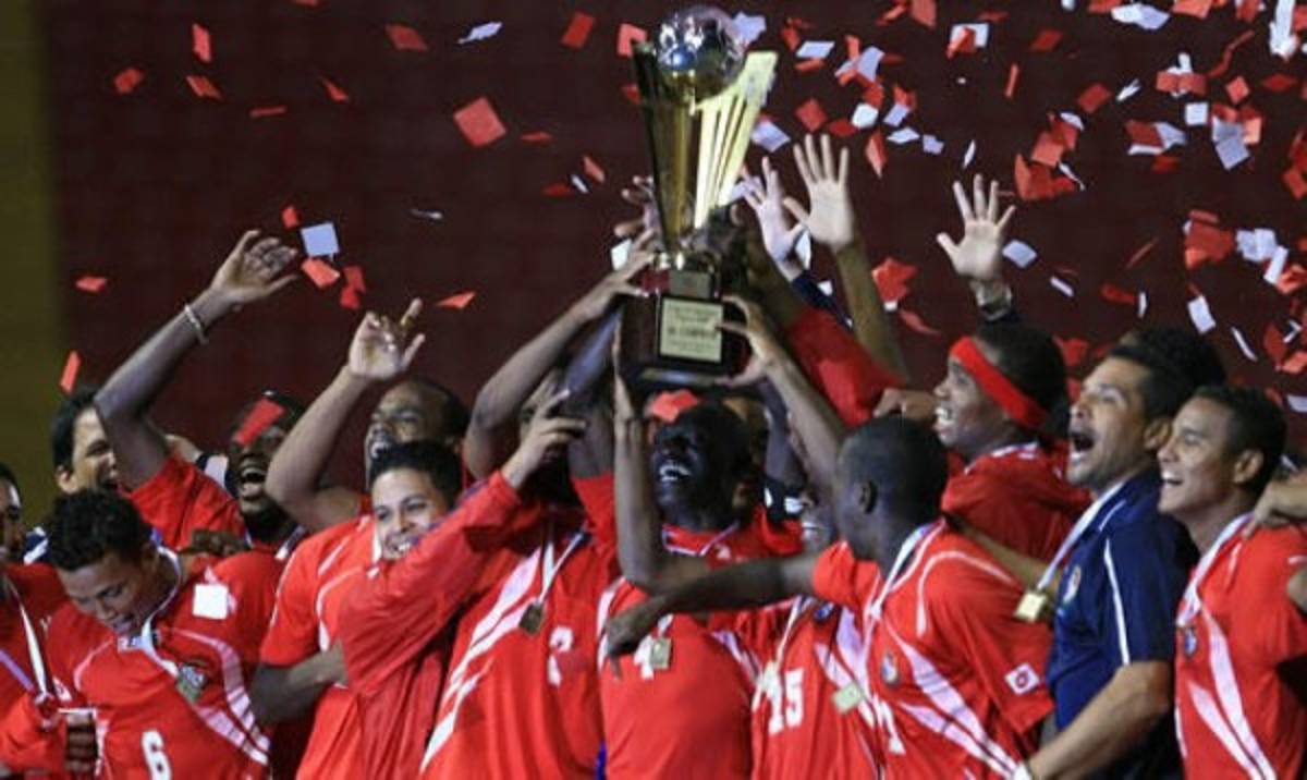 Los campeones de la Copa Centroamericana de Naciones