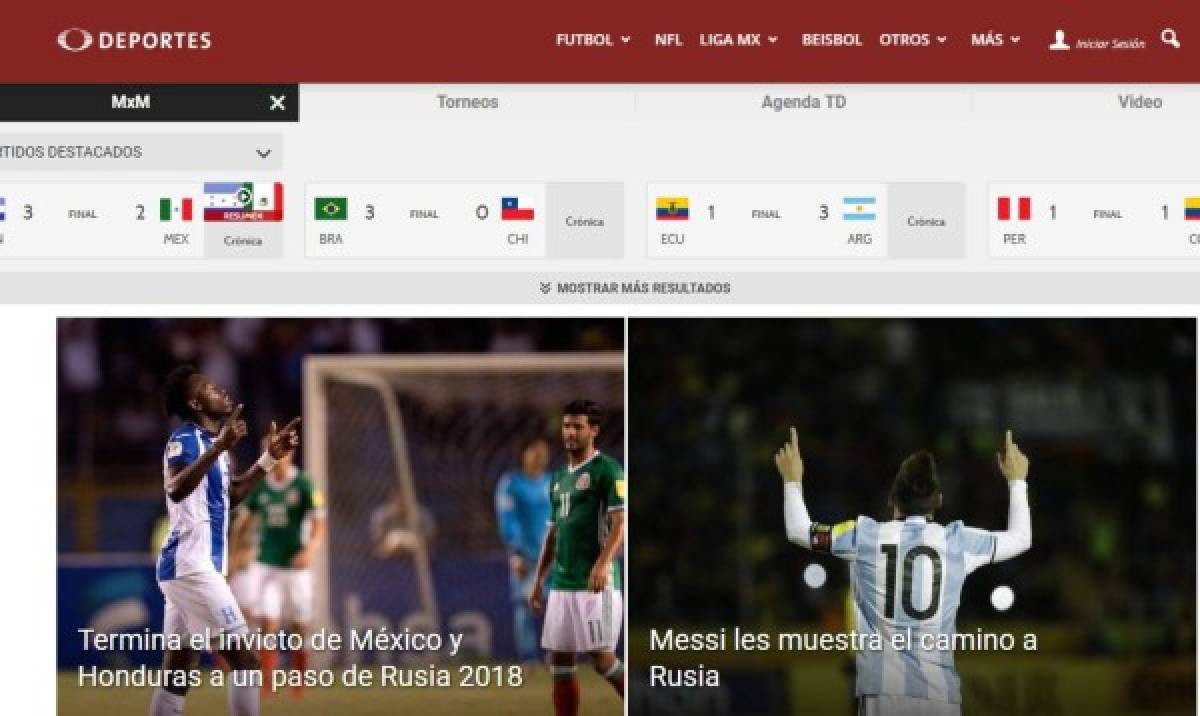 ¡ENOJADOS! Prensa mexicana no perdona a Osorio por perder ante Honduras