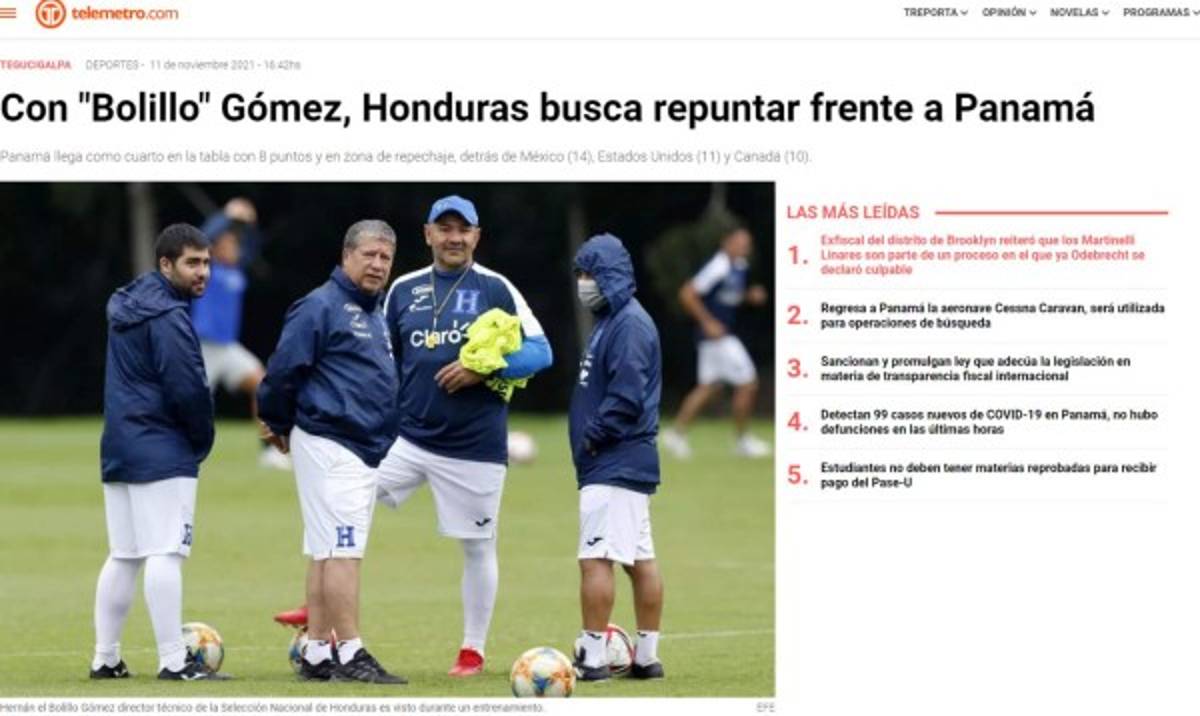 'A papá se le respeta y hay que pasarles por encima': Así calienta la prensa de Panamá el partido contra Honduras  