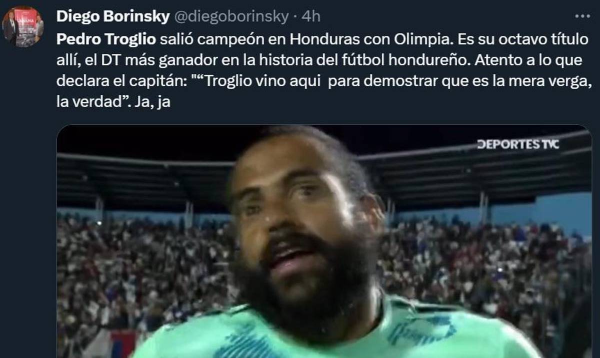 Prensa internacional se rinde ante el Olimpia de Troglio: “Leyenda total”, “No para de dar vueltas”