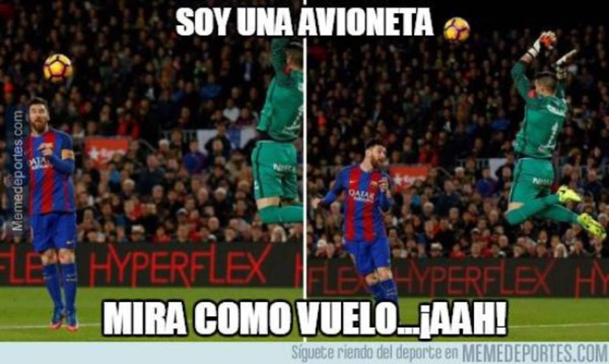 ¡Hasta con Cristiano se meten! Los memes que dejó la goleada del Barca al Gijón