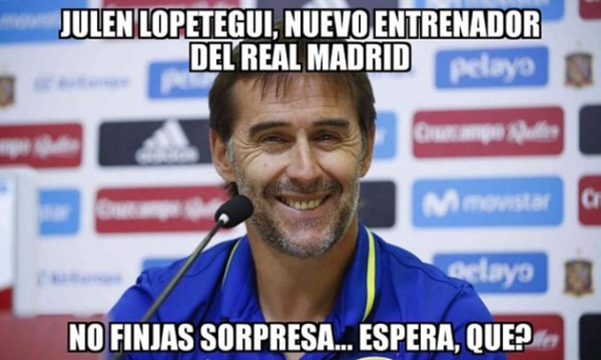 Los memes del nombramiento de Lopetegui como nuevo DT del Real Madrid