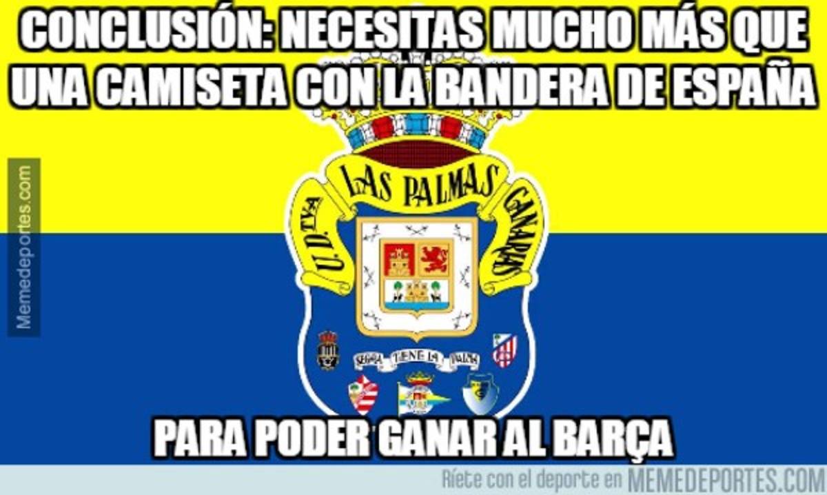 Los divertidos memes del triunfo del Barcelona ante Las Palmas en día de referéndum