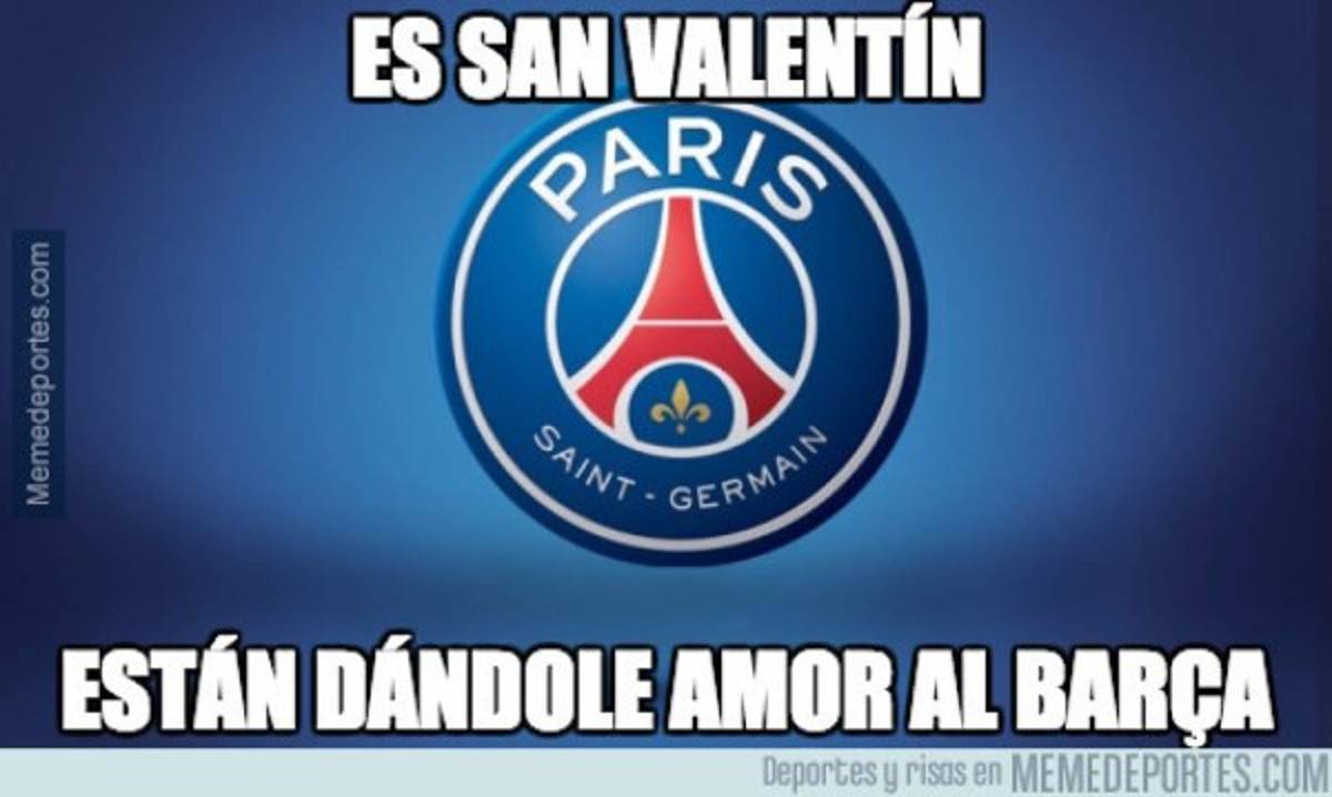 Barcelona, humillado en París por el PSG y en los memes lo crucifican